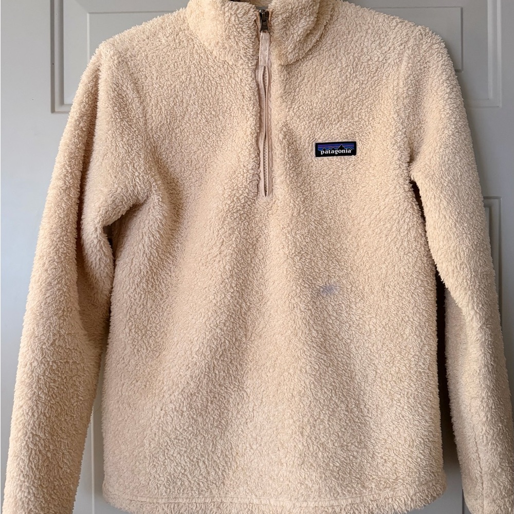 Patagonia Off-White Fleece Jacket